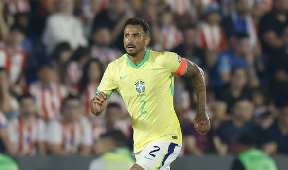 Melhor zagueiro? Flamengo anuncia Danilo oficialmente até final de 2026 2 Danilo, capitão da seleção brasileira (Rafael Ribeiro / CBF)