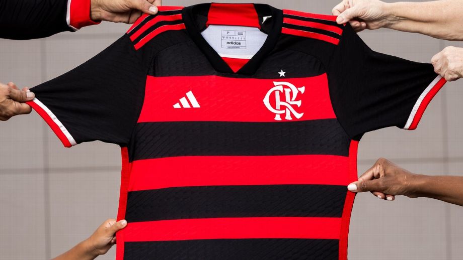 A nova camisa 1 do Flamengo para a temporada 2024 (Foto:Divulgação)