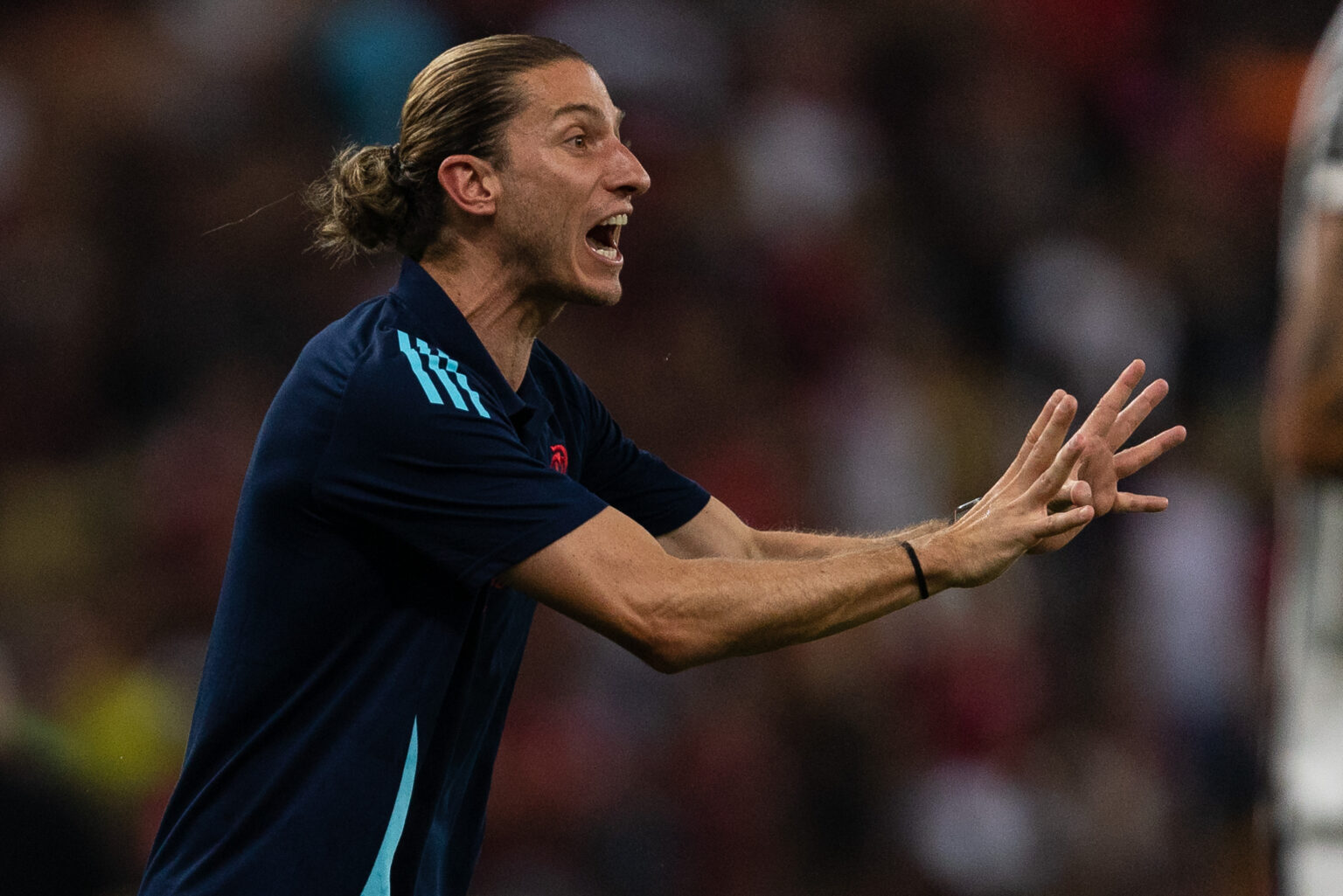 Filipe Luís deve escalar titulares contra o Vasco neste sábado (Foto: Ruano Carneiro/Getty Images)