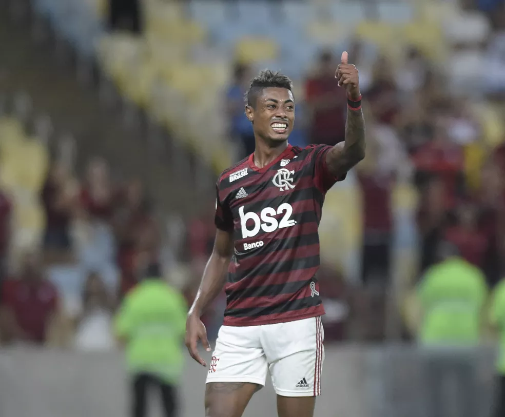 100 vezes Bruno Henrique! Flamengo domina Vasco, vai à final e mantém soberania contra rival 3 Bruno Henrique Flamengo x Cruzeiro Brasileirão 2019 Maracanã (Foto: André Durão/GloboEsporte.com)