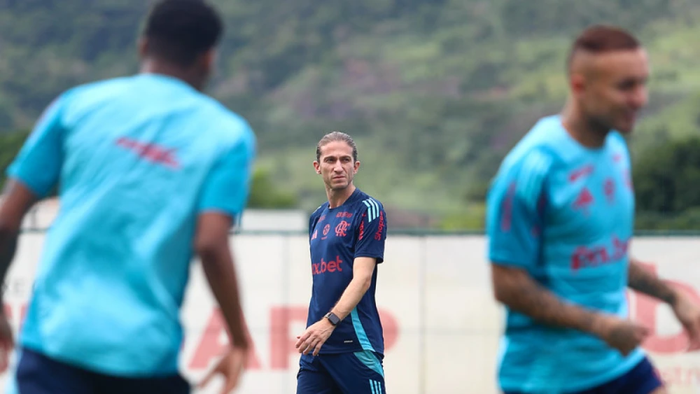 Filipe Luís foca no rodízio dos jogadores do Flamengo em 2025 - Foto: Gilvan de Souza/Flamengo