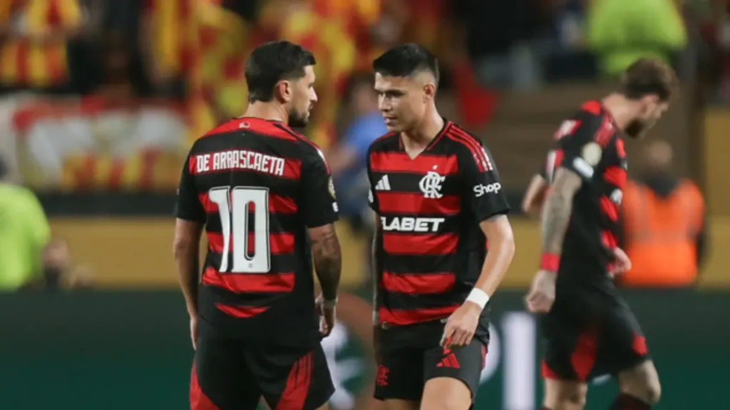 Decisão chegando! Flamengo intensifica treinos e conta com dupla artilheira para encarar Chelsea 3 Arrascaeta e Luiz Araújo são peças fundamentais para o Flamengo na temporada - Foto: Gilvan de Souza/Flamengo
