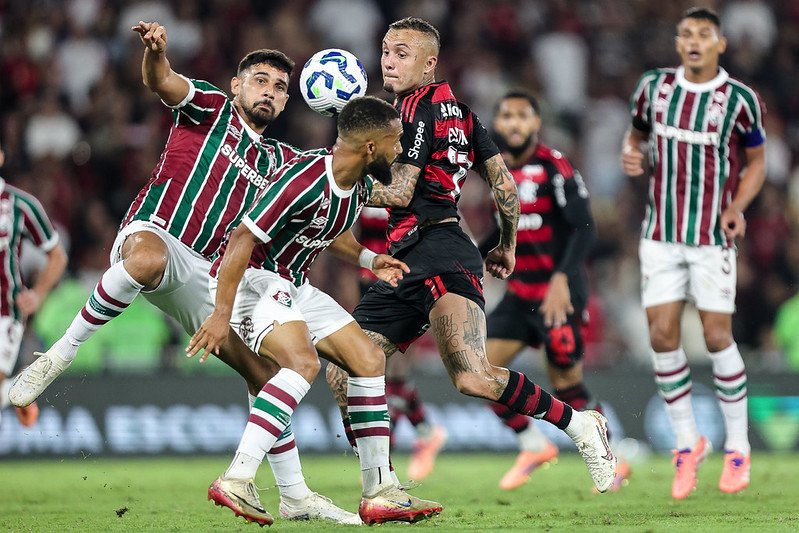 Cebolinha em ação no Fla-Flu - Foto: Gilvan de Souza/Flamengo