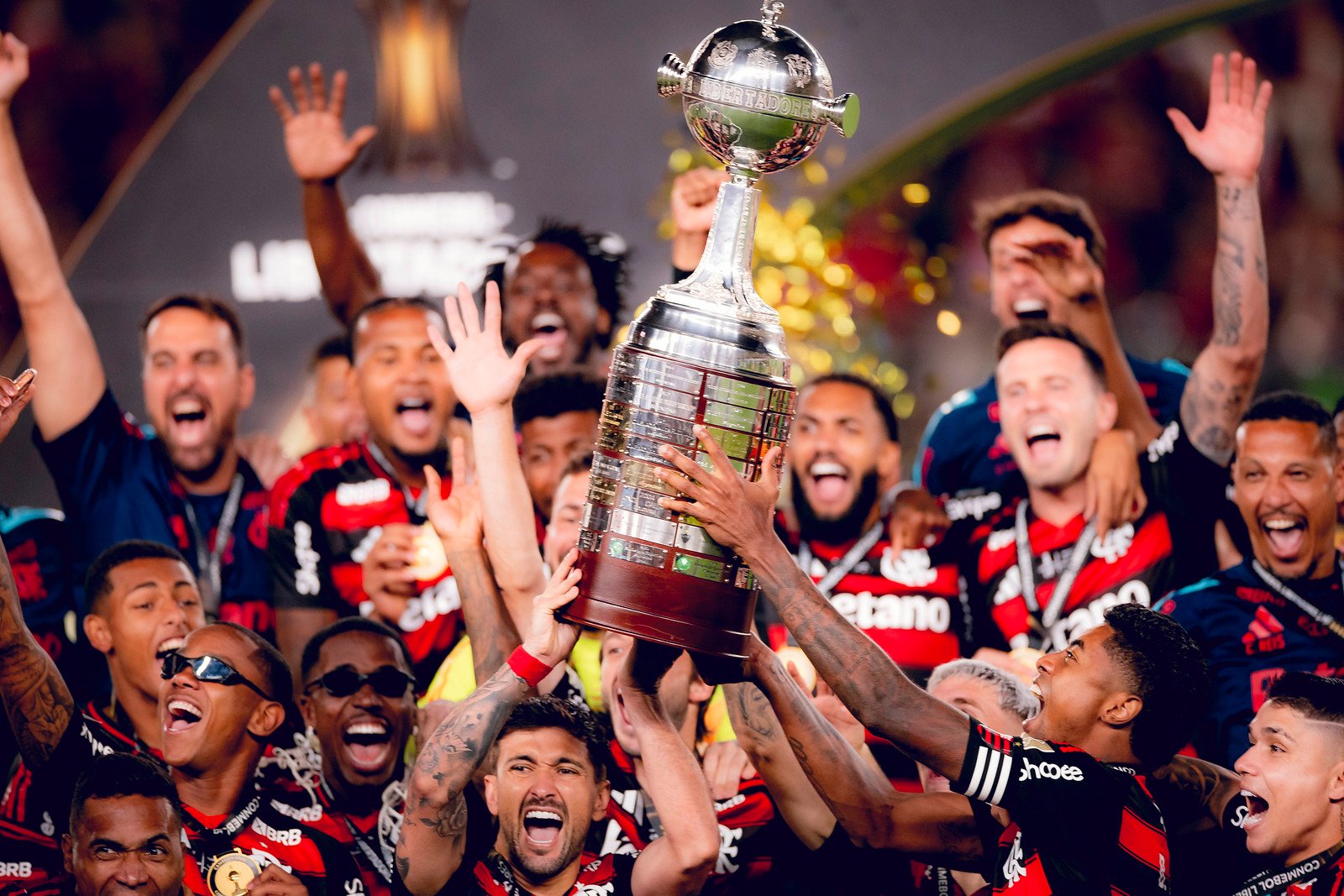 Flamengo é Tetracampeão da Libertadores 2025 - Foto: Adriano Fontes/Flamengo